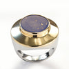 R1110R Modern Lapis Gold silver ring