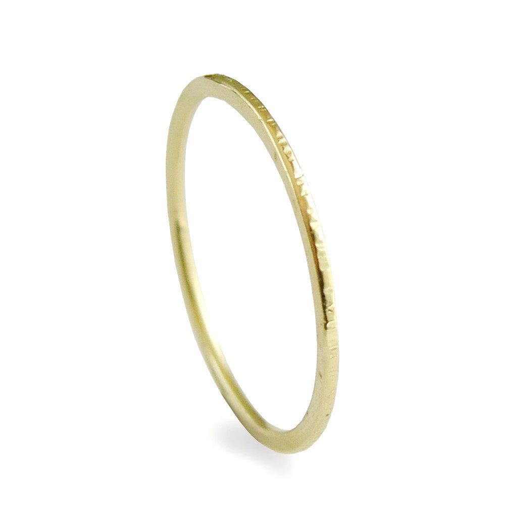 RG1807 Gold Stacking skinny ring