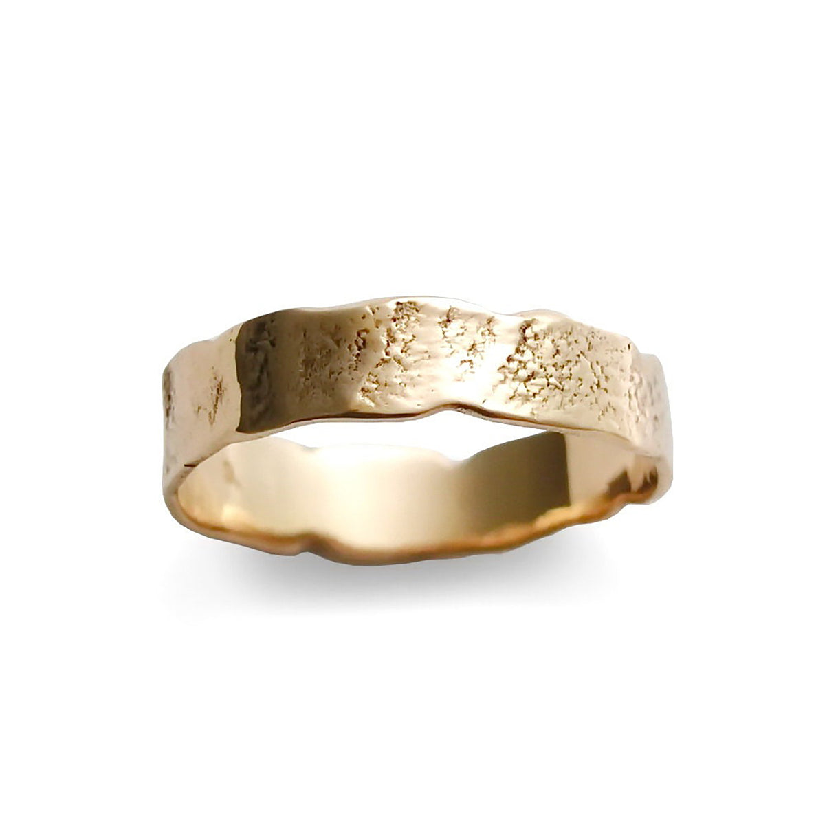 RG1078 Textured Gold Wedding Ring