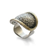 R1781 Large rounded two tone ring