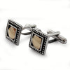 C0280 Dotted Square Cufflinks