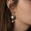 E2100A Bohemian Earrings with Pearls