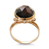 RG1501 Rose Gold Engagement Ring with Garnet
