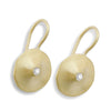 EG2213A Diamond yellow gold drop earrings