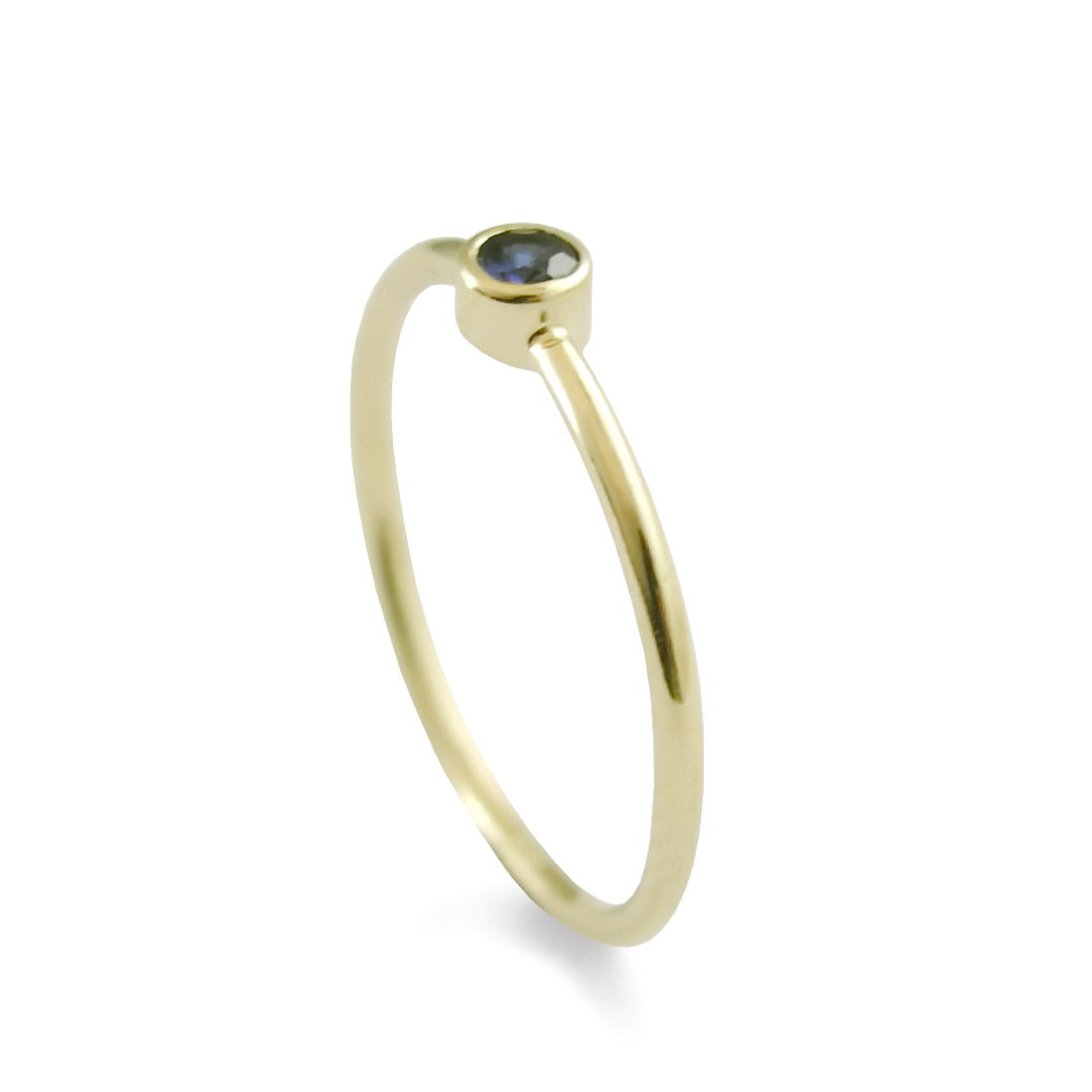 RG1802-1 Tiny gold Sapphire ring